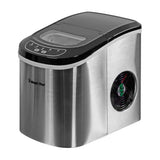 Magic Chef 27 lbs. Portable Countertop Ice Maker in Stainless Steel